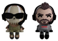 Call of Duty Figures Ghost & Soap Monitor Buddiez 7 cm