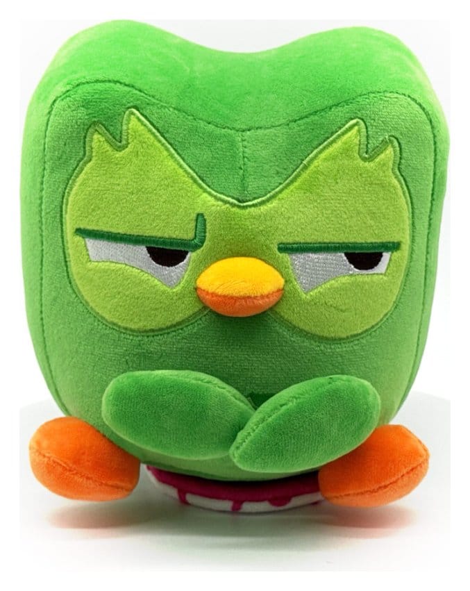 Duolingo Plush Figure No Streak Duo Shoulder Rider 15 cm