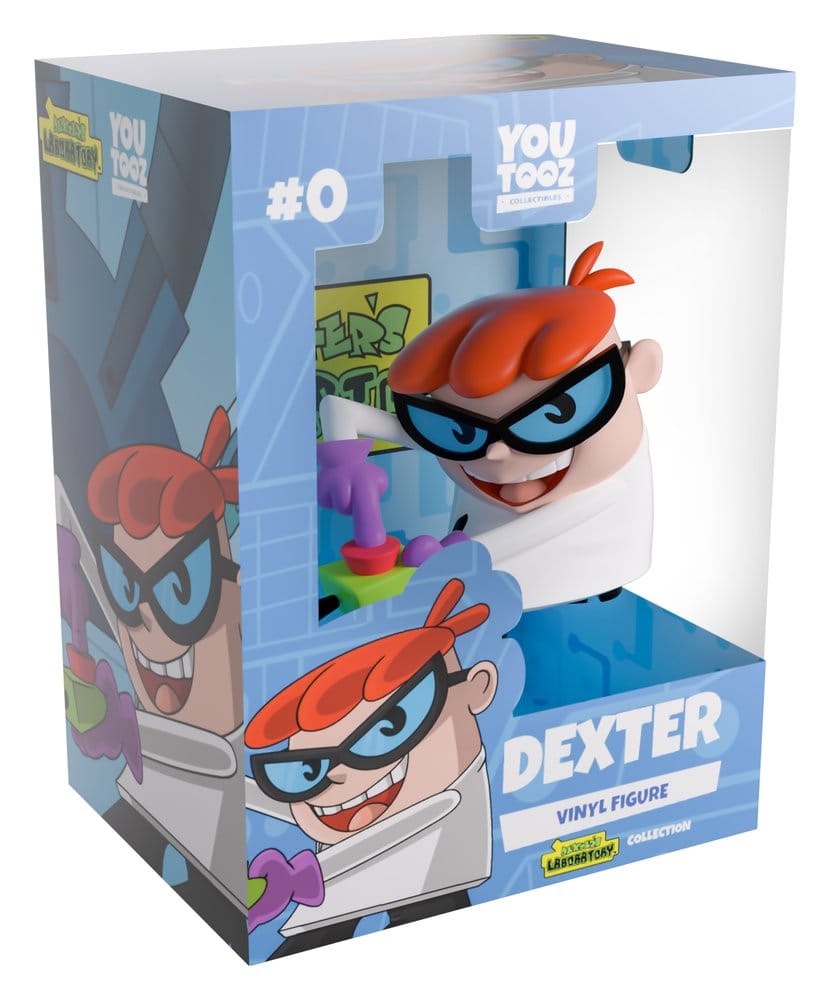 Dexters Laboratorium Figur Dexter 9 cm - Detaljerad Samlarfigur från Tecknad Serie