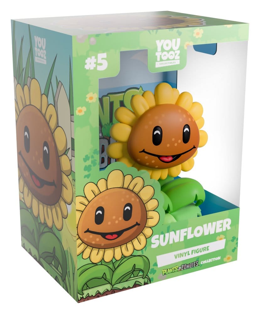 Plants vs. Zombies Figur Solros 8 cm - Samlarfigur med glädjespridande design