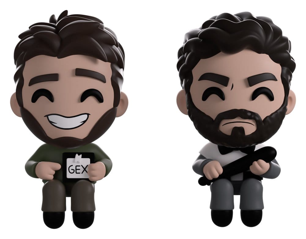 Scott the Woz-figurer Jeb Jab & Rex Mohs Monitor Buddiez, 6 cm