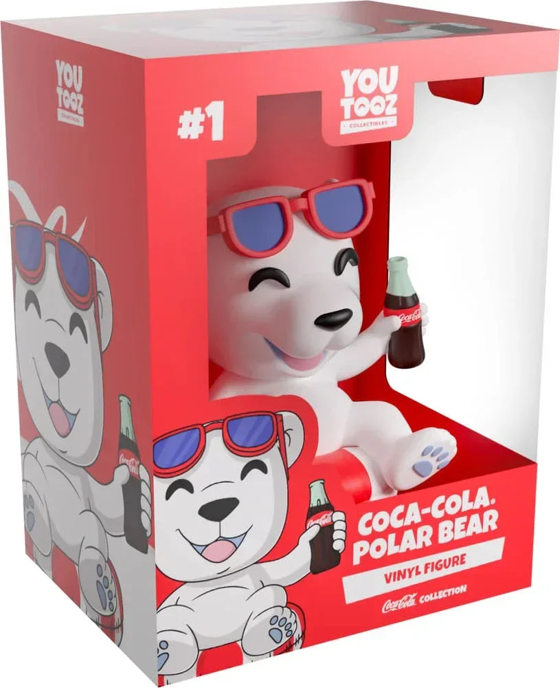 Coca-Cola Vinyl Figur: Coca-Cola Polar Bear 8 cm Youtooz