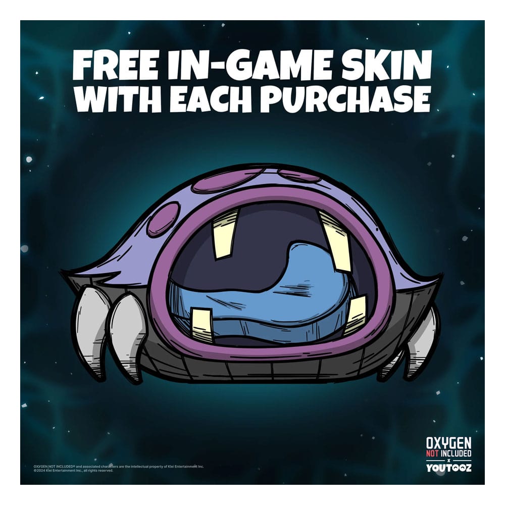 Oxygen Not Included Gosedjur Hatch Shoulder Rider 15 cm Youtooz