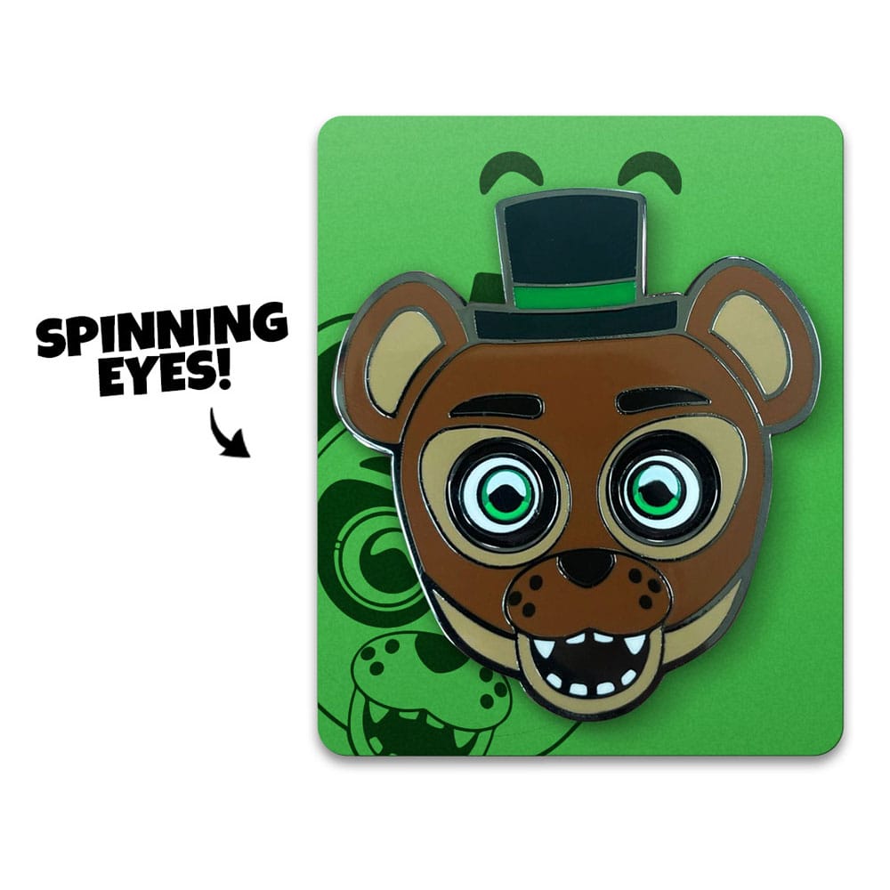 Five Nights at Freddy´s Pin Badge Popgoes The Weasel Glow in the Dark Spinning 5 cm Youtooz