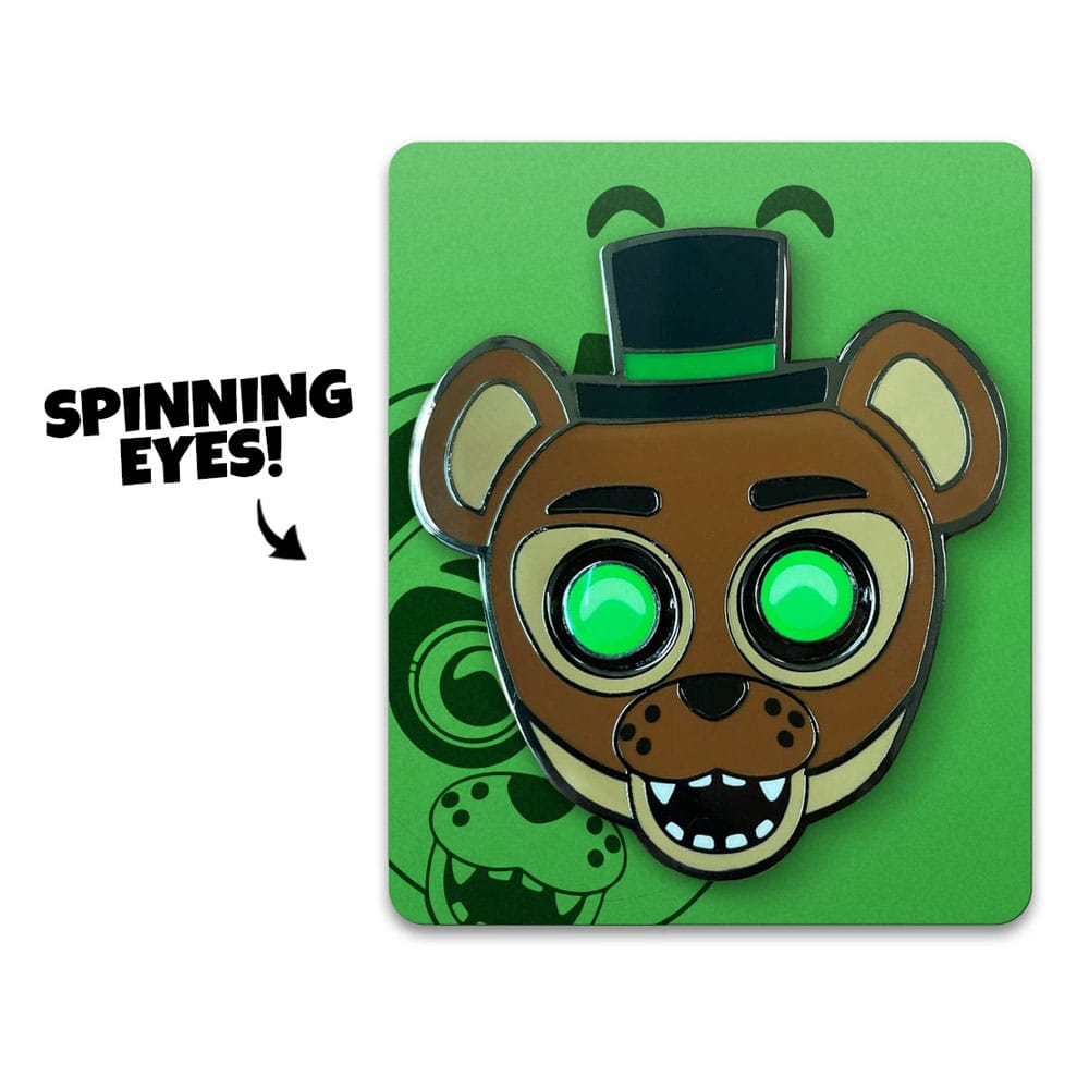 Five Nights at Freddy´s Pin Badge Popgoes The Weasel Glow in the Dark Spinning 5 cm Youtooz