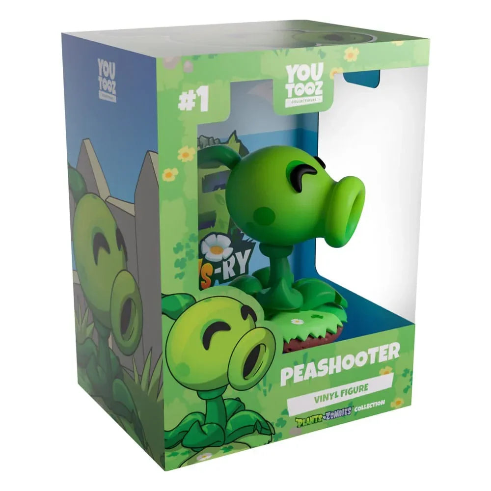 Plants vs. Zombies Figur Peashooter 9 cm Youtooz
