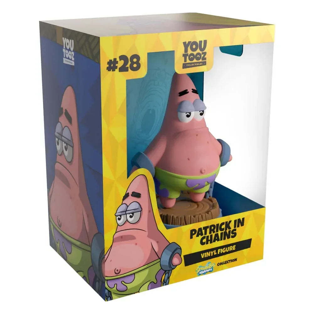 Svampbob Figur Patrick In Chains 13 cm Youtooz