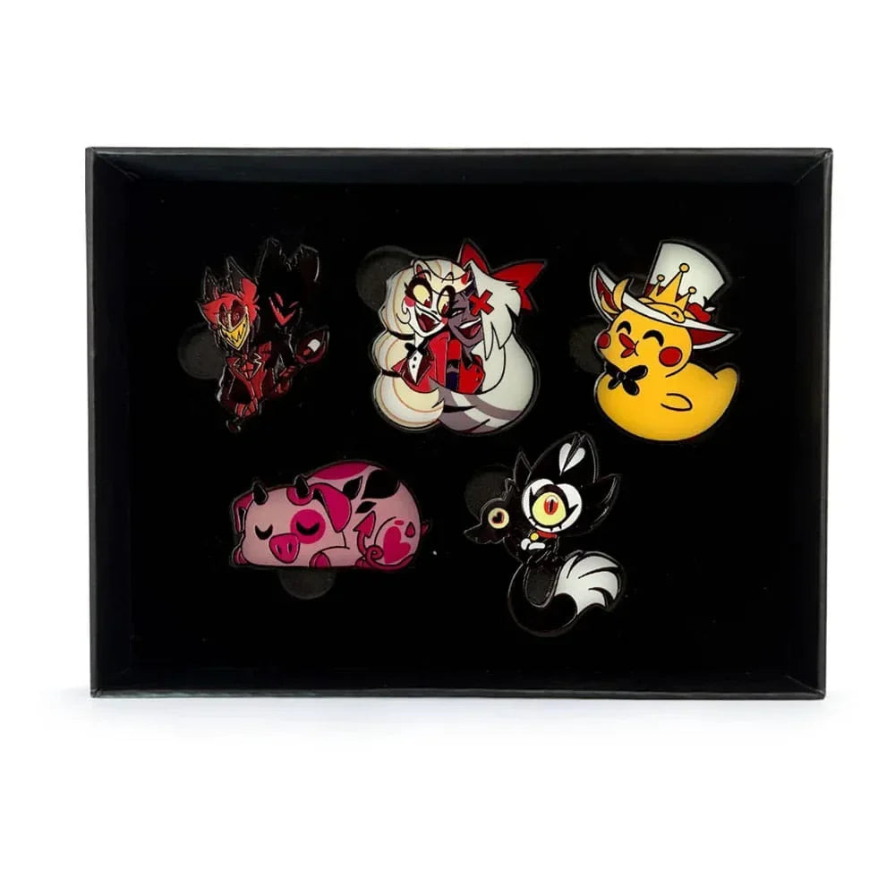Hazbin Hotel Emalj Pins Set 5 cm (6) Youtooz