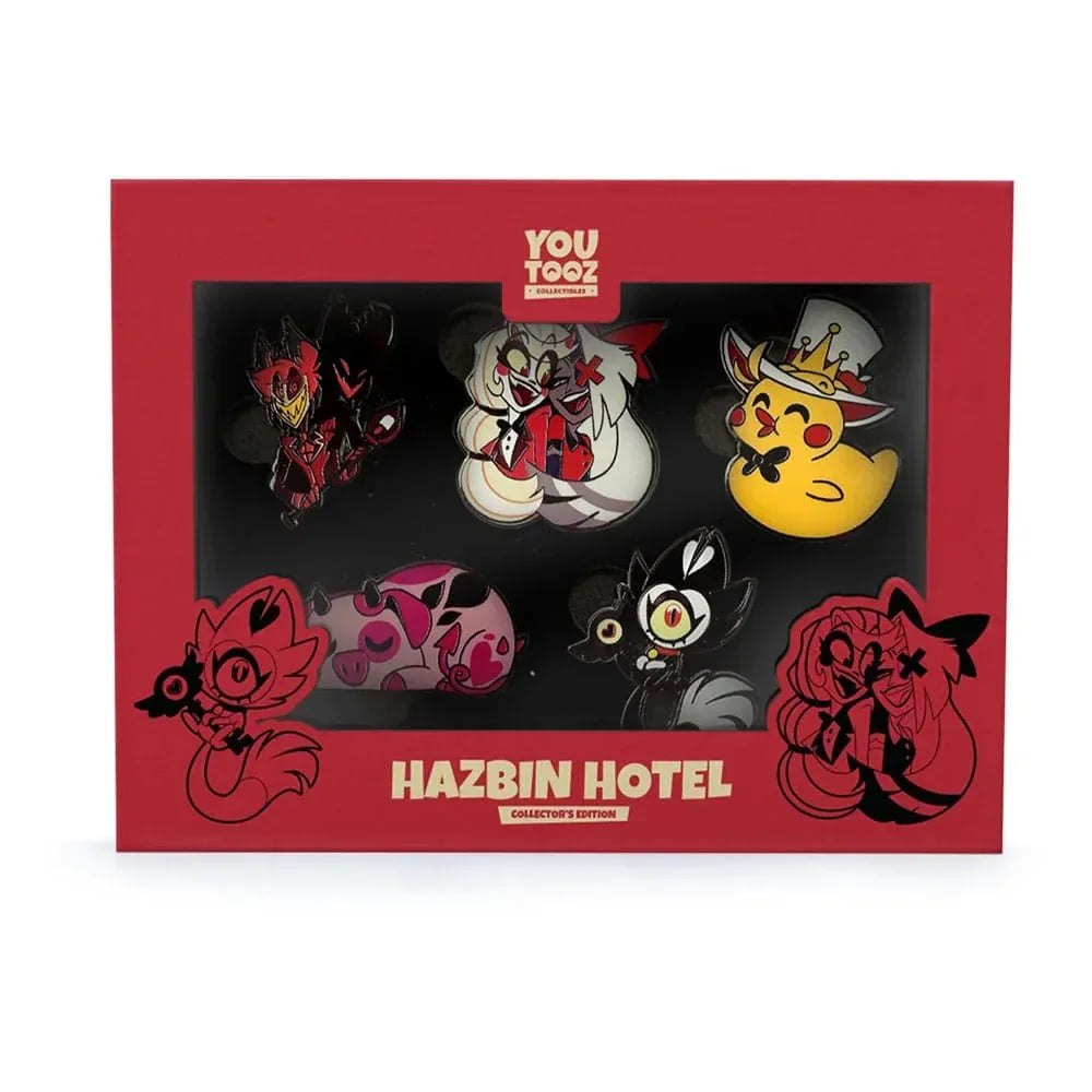 Hazbin Hotel Emalj Pins Set 5 cm (6) Youtooz