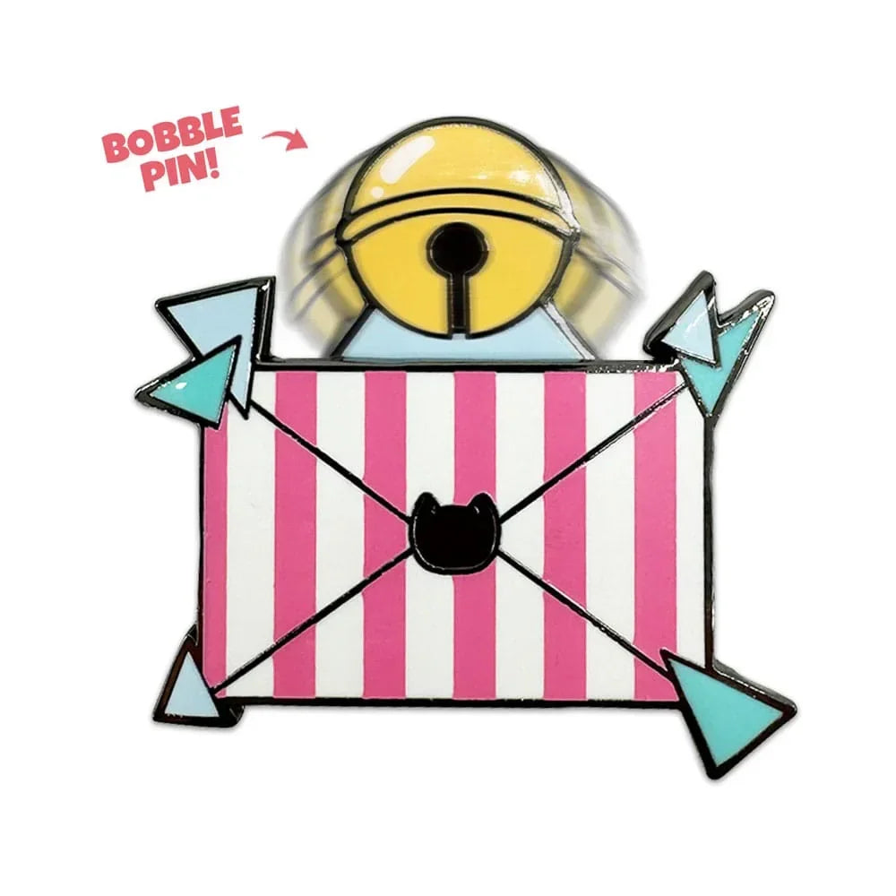 Bee och PuppyCat Bobble Pin Badge - Brev 5 cm Youtooz