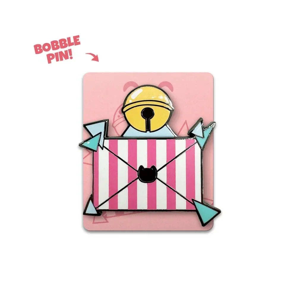 Bee och PuppyCat Bobble Pin Badge - Brev 5 cm Youtooz