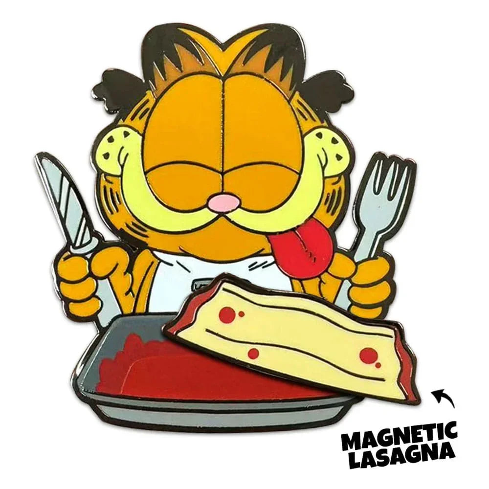 Garfield Pin Badge – Disco Garfield med Lasagne, 5 cm Youtooz