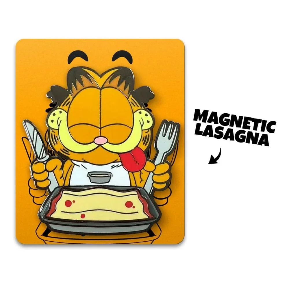 Garfield Pin Badge – Disco Garfield med Lasagne, 5 cm Youtooz