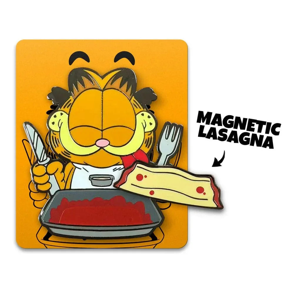 Garfield Pin Badge – Disco Garfield med Lasagne, 5 cm Youtooz