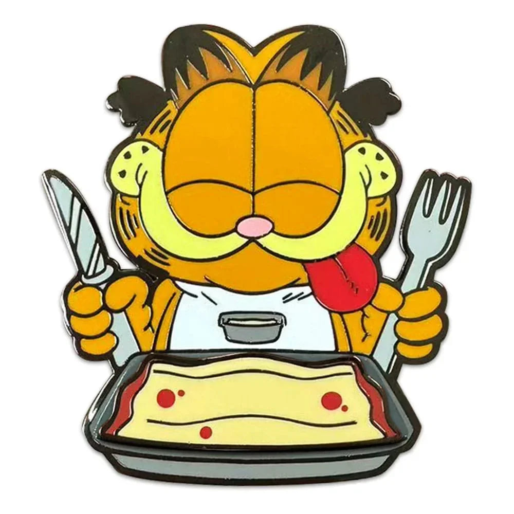 Garfield Pin Badge – Disco Garfield med Lasagne, 5 cm Youtooz