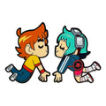 Scott Pilgrim Pin Badge - Scott & Ramona Kysser 5 cm Youtooz