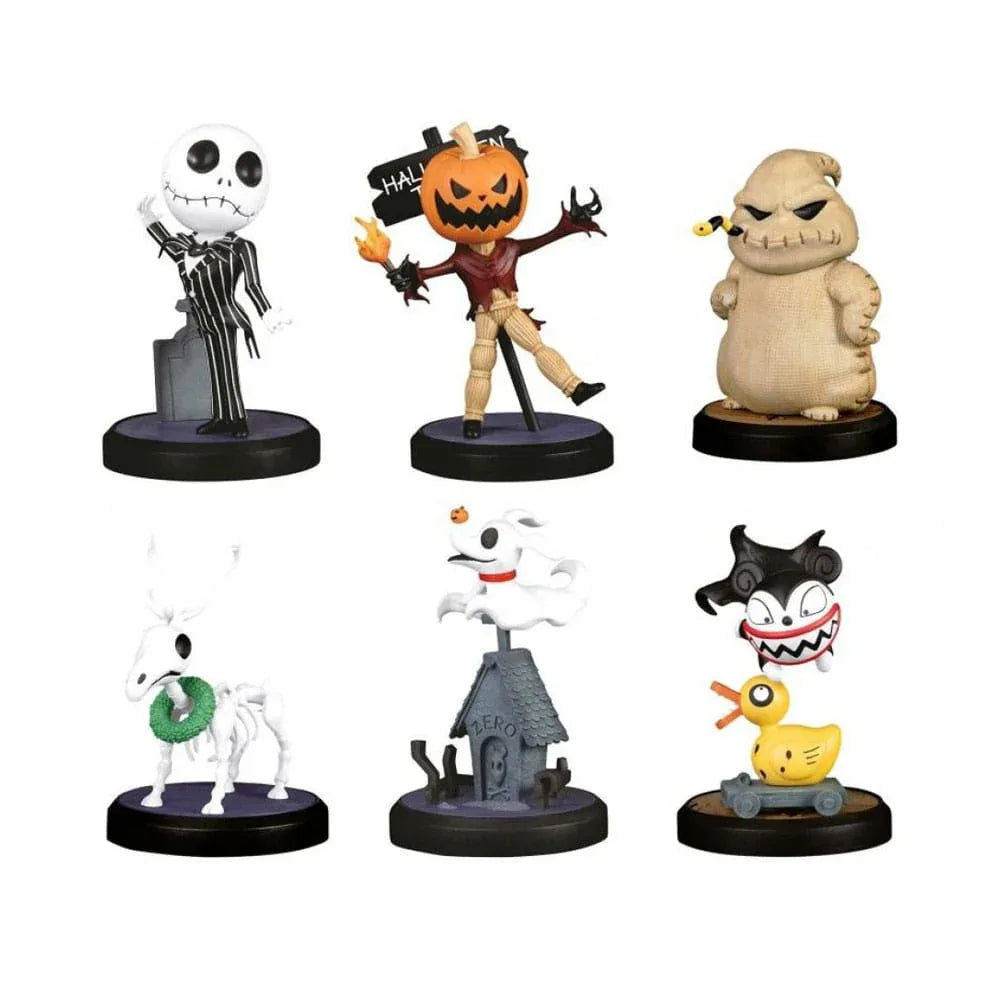 Nightmare Before Christmas Hero Box - Mini Figuriner 8 cm (6-pack) YuMe Toys