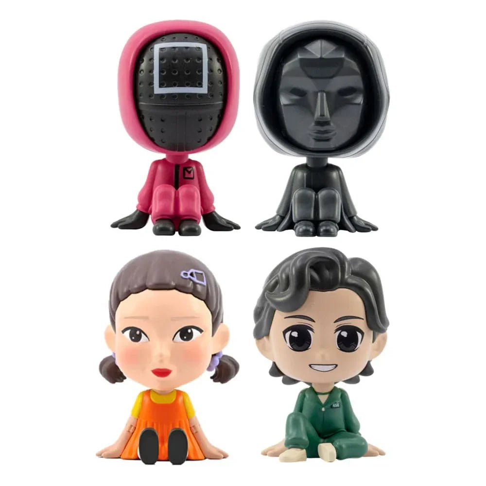 Squid Game Bobble Hero Bobble-Head (Blind Box Ver.) 6 cm Display (12) YuMe Toys