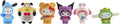 Sanrio Forest Friends Serie Mini Figurer - Hello Kitty och Vänner 5 cm Blind Box Display (12) YuMe Toys