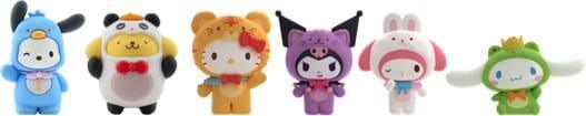 Sanrio Forest Friends Serie Mini Figurer - Hello Kitty och Vänner 5 cm Blind Box Display (12) YuMe Toys