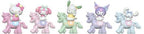 Sanrio Equestrian Series Mini Figures - Hello Kitty och Vänner Blind Box Display (12) YuMe Toys
