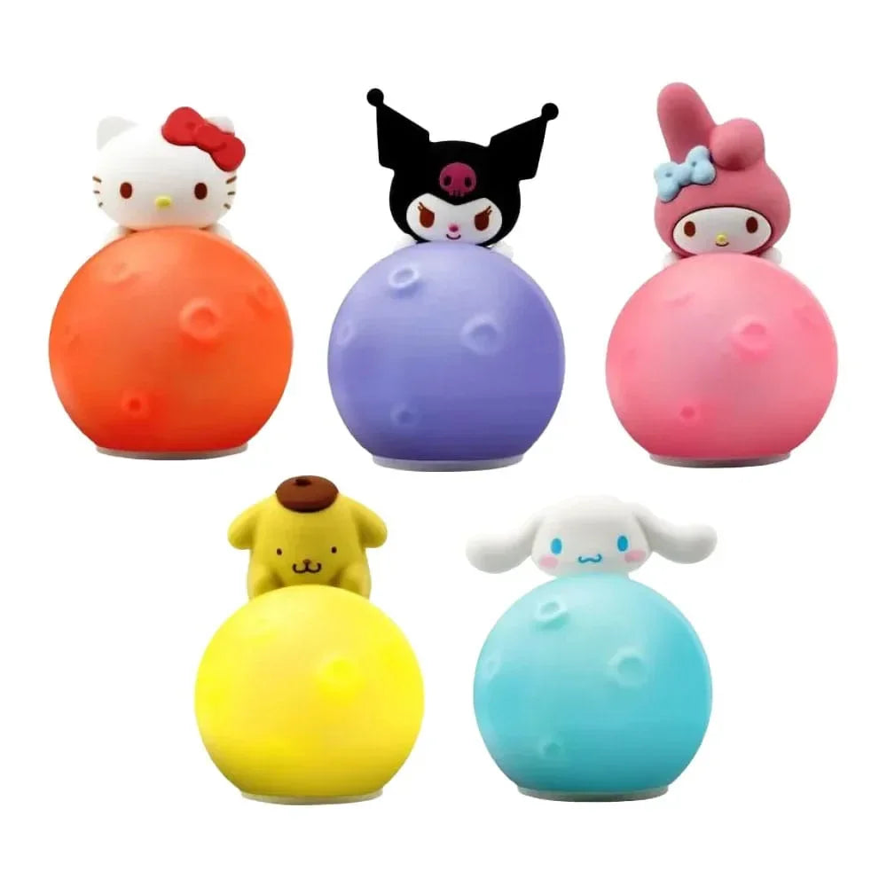 Sanrio Little Moon Light Mini Figures - Hello Kitty och Vänner YuMe Toys