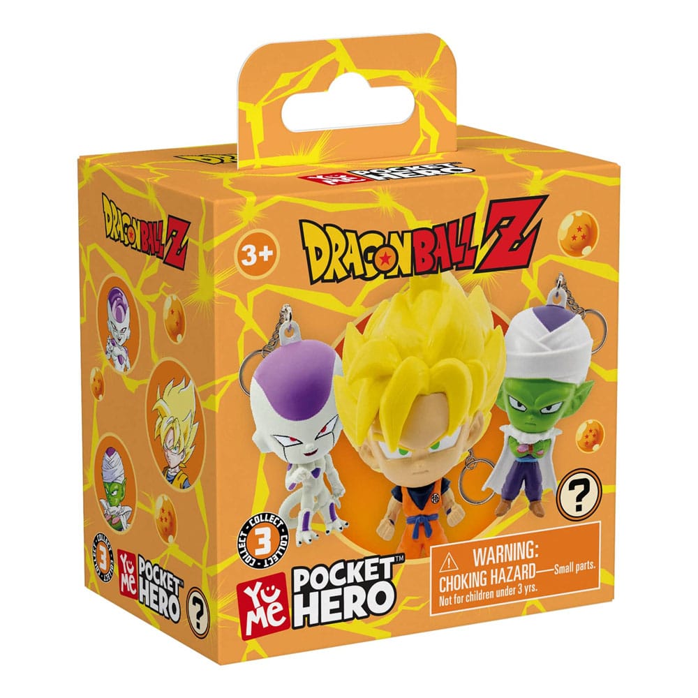Dragon Ball Z Pocket Hero Nyckelring Serie 1 Blind Box Display (12) YuMe Toys