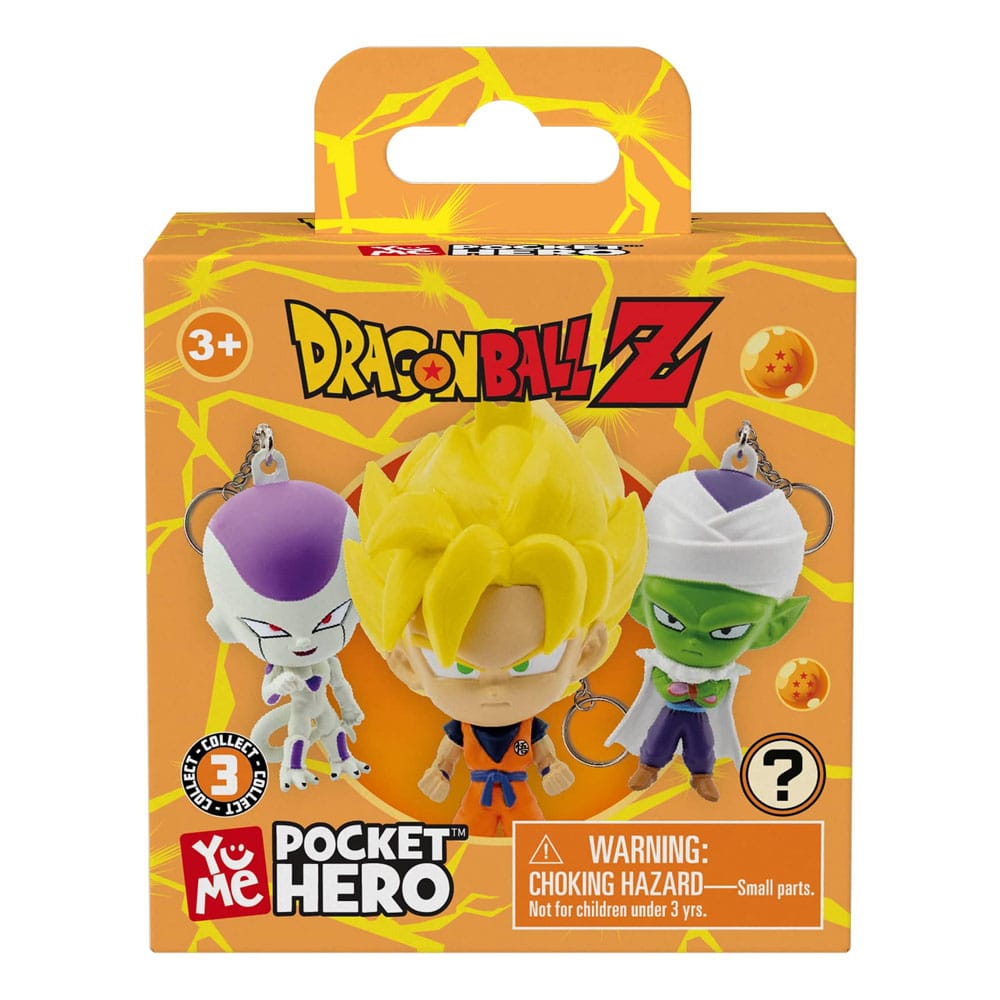 Dragon Ball Z Pocket Hero Nyckelring Serie 1 Blind Box Display (12) YuMe Toys