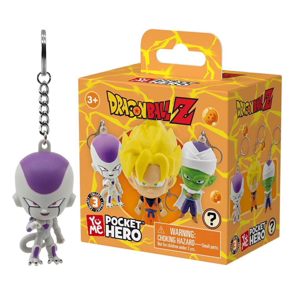 Dragon Ball Z Pocket Hero Nyckelring Serie 1 Blind Box Display (12) YuMe Toys