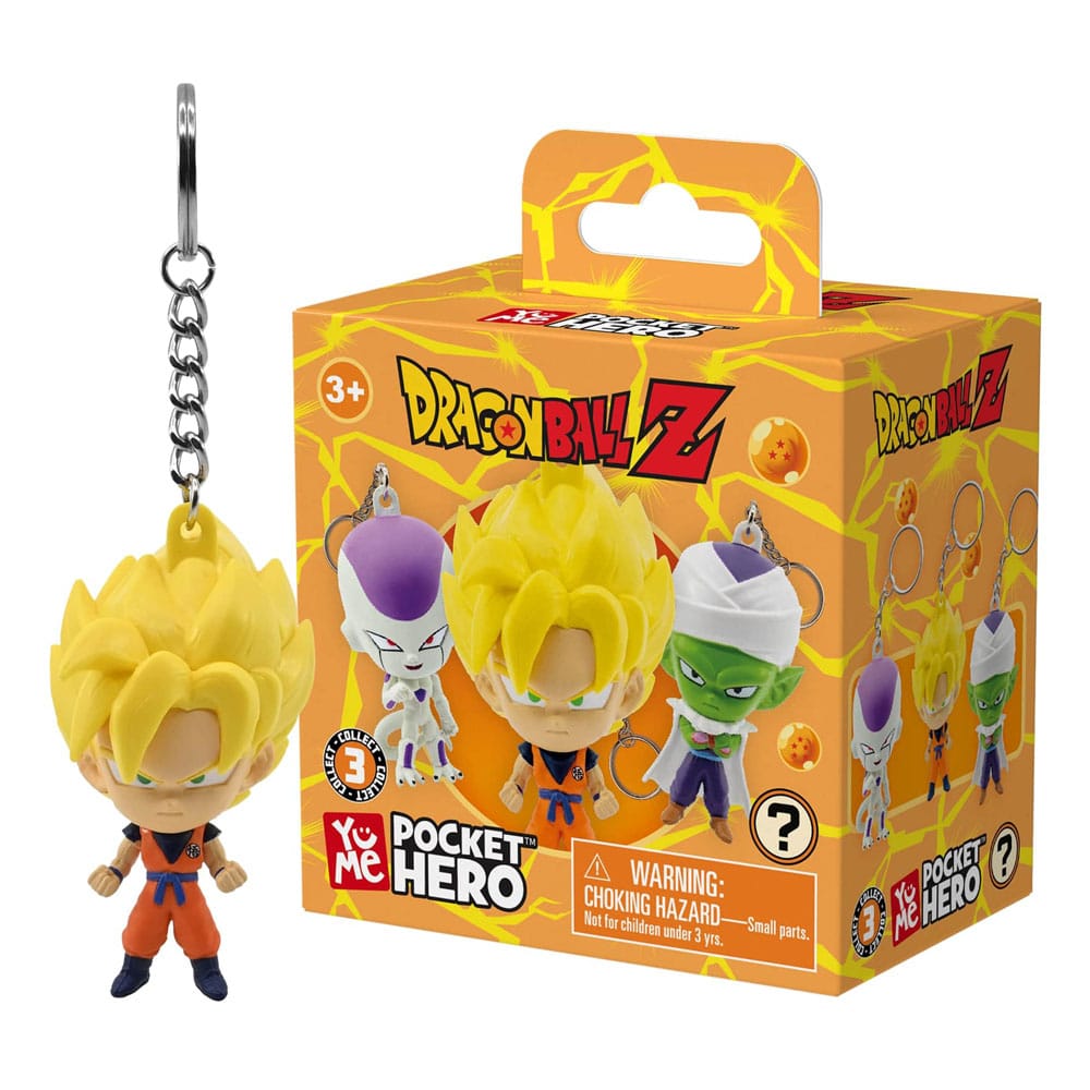 Dragon Ball Z Pocket Hero Nyckelring Serie 1 Blind Box Display (12) YuMe Toys