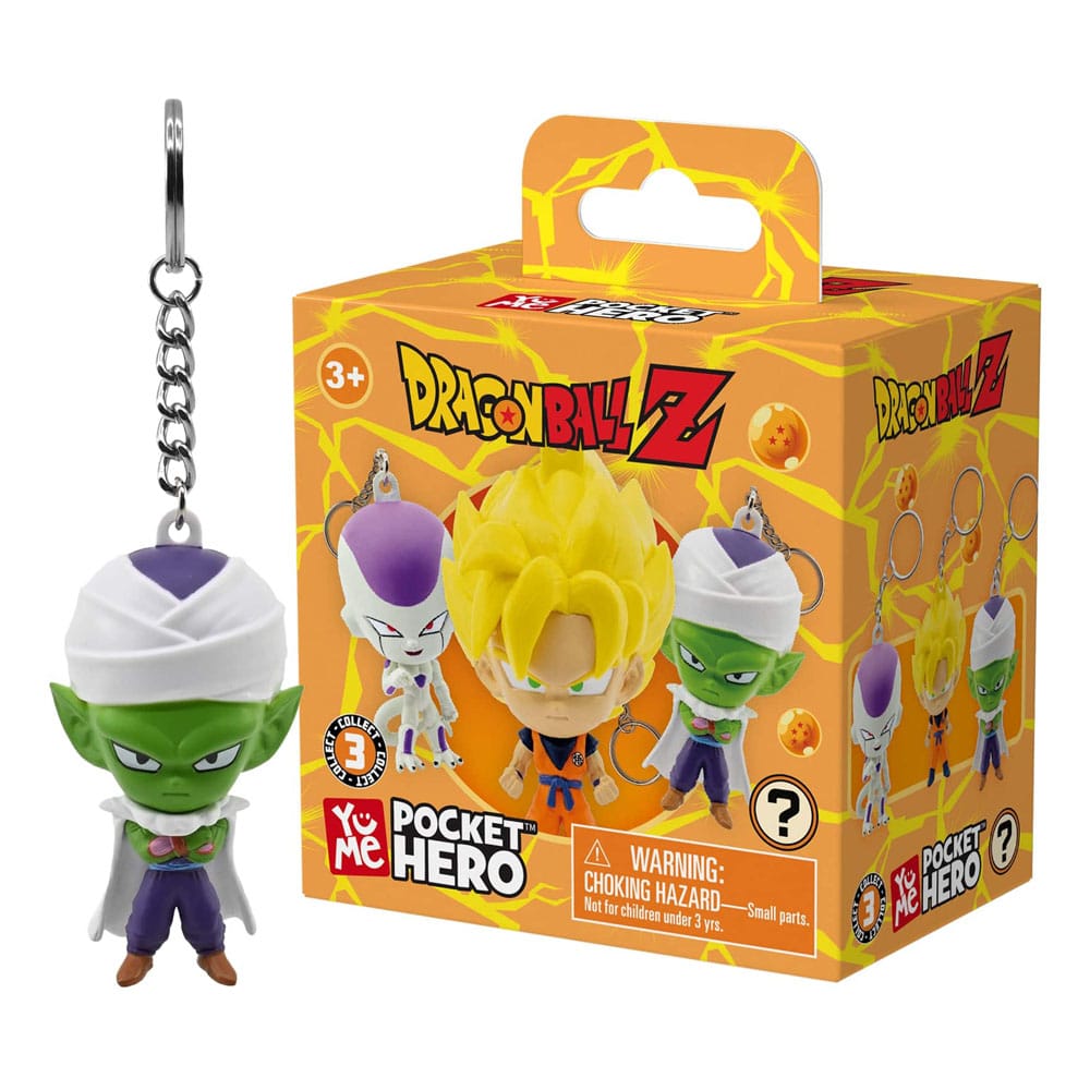 Dragon Ball Z Pocket Hero Nyckelring Serie 1 Blind Box Display (12) YuMe Toys