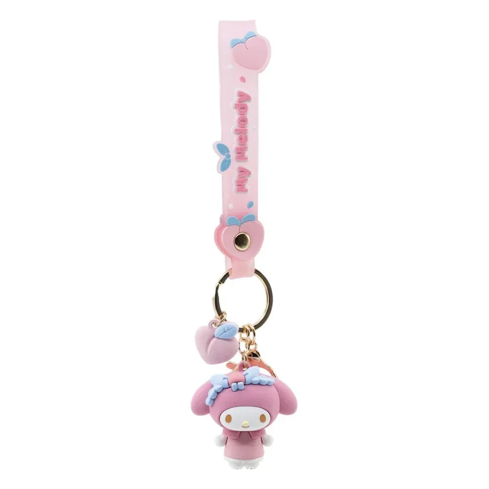 Sanrio Peach Series Nyckelring med Handtag - Hello Kitty och Vänner YuMe Toys