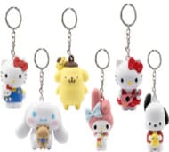 Sanrio Pocket Hero Nyckelring Hello Kitty och vänner Serien 1 Blind Box Display (12) YuMe Toys