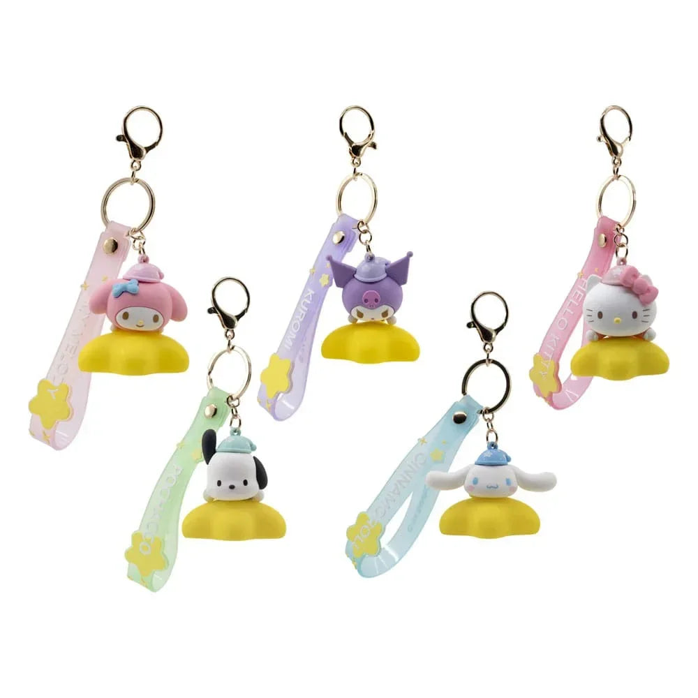 Sanrio Light-Up Star Series Nyckelring med Handtag – Hello Kitty och Vänner YuMe Toys