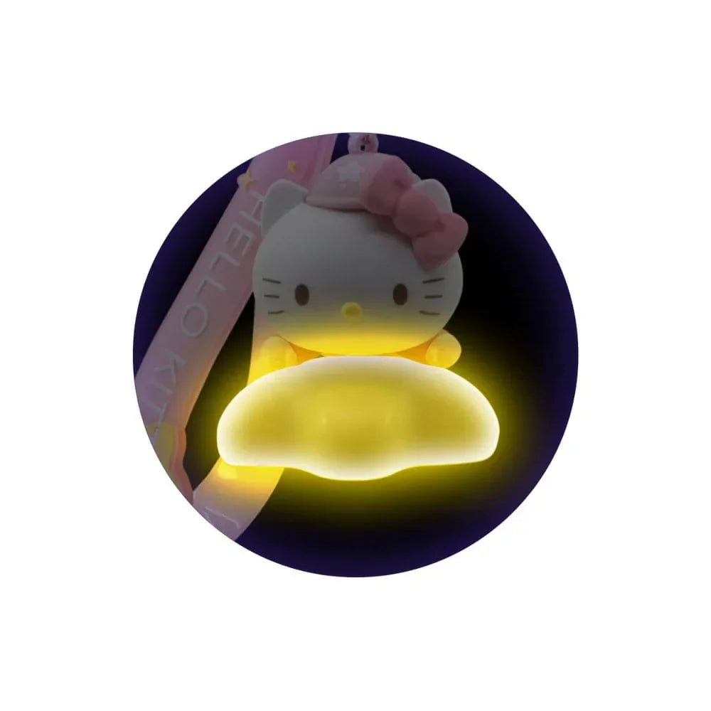 Sanrio Light-Up Star Series Nyckelring med Handtag – Hello Kitty och Vänner YuMe Toys
