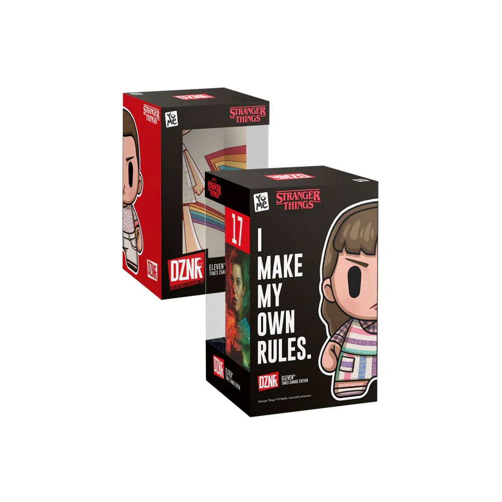 Stranger Things DZNR gosedjur Eleven Times Change Edition 18 cm YuMe Toys