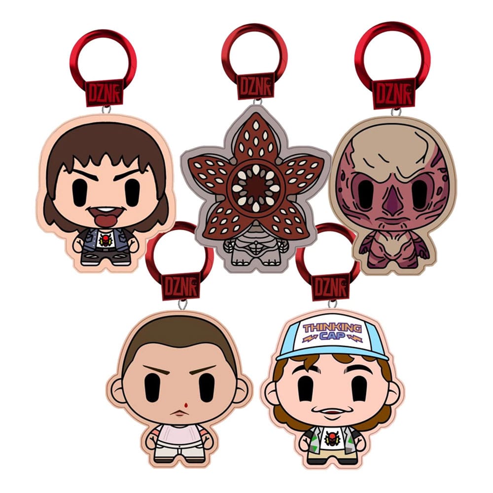 Stranger Things DZNR Bag Clips 10 cm Display (24) YuMe Toys