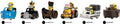 Minions Zoom Hero Pullback Vehicles med Figurer Blind Box Assortment (12) YuMe Toys
