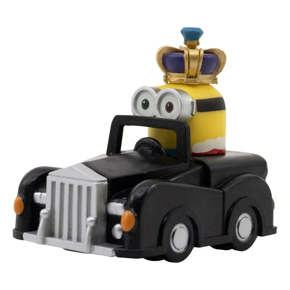Minions Zoom Hero Pullback Vehicles med Figurer Blind Box Assortment (12) YuMe Toys
