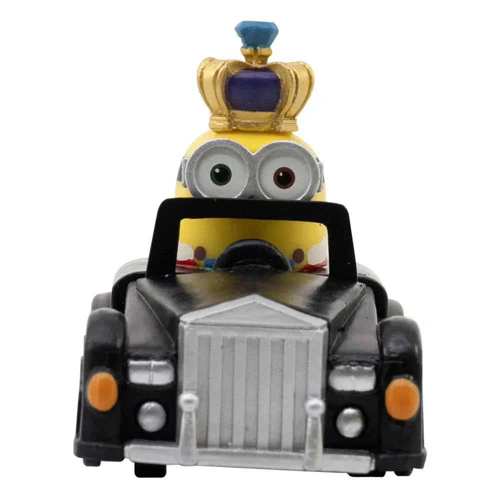 Minions Zoom Hero Pullback Vehicles med Figurer Blind Box Assortment (12) YuMe Toys