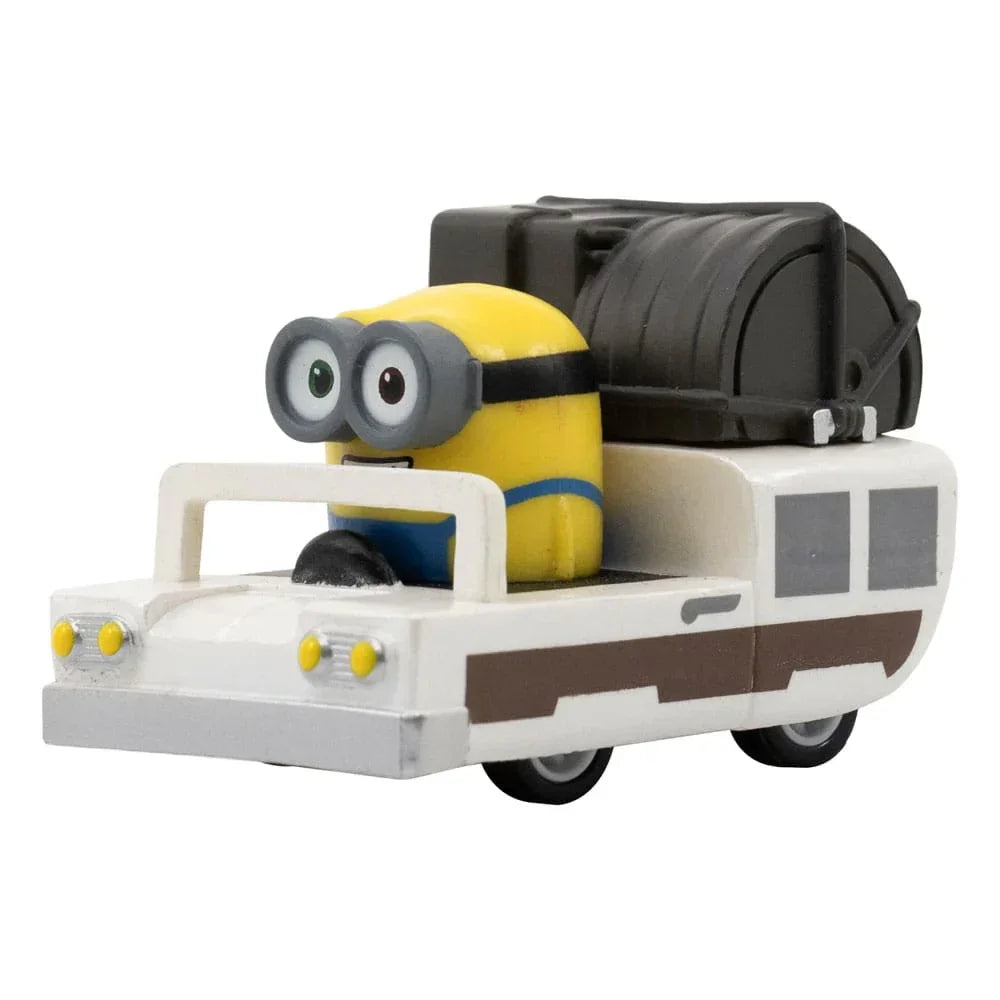 Minions Zoom Hero Pullback Vehicles med Figurer Blind Box Assortment (12) YuMe Toys