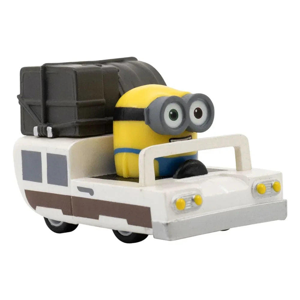 Minions Zoom Hero Pullback Vehicles med Figurer Blind Box Assortment (12) YuMe Toys