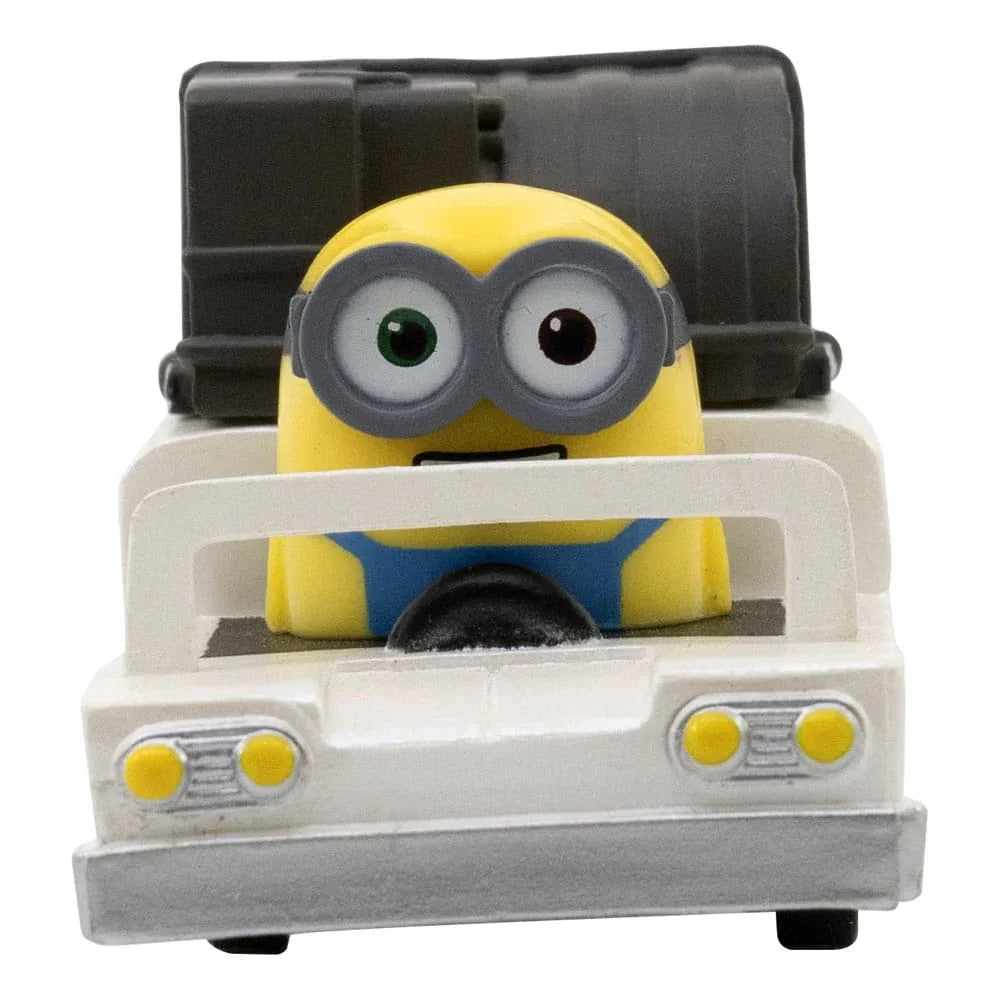 Minions Zoom Hero Pullback Vehicles med Figurer Blind Box Assortment (12) YuMe Toys
