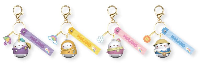 Molang Weather Series Nyckelring med Handtag Display (12) YuMe Toys