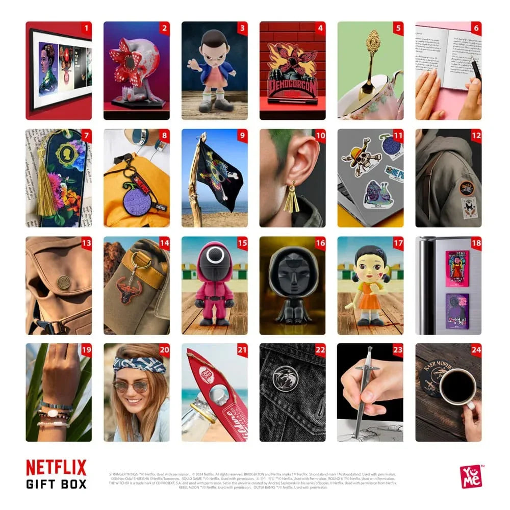 Netflix Presentbox Countdown YuMe Toys