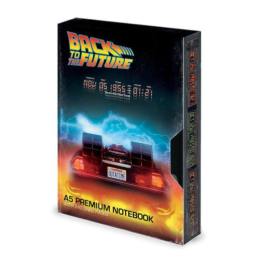 Back to the Future Premium Anteckningsblock A5 Great Scott VHS