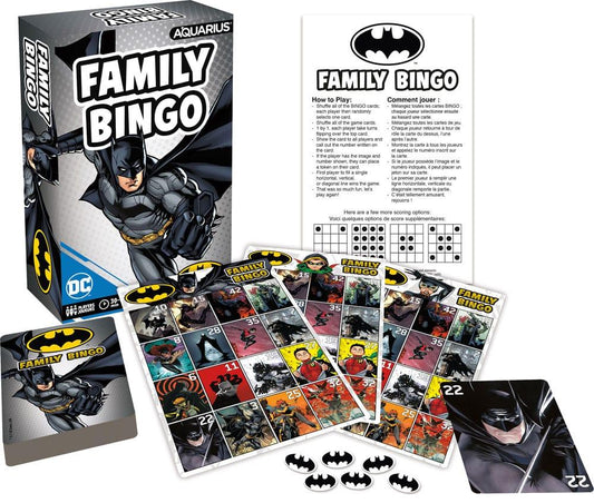 DC Comics Brädspel Family Bingo Batman *English Version*