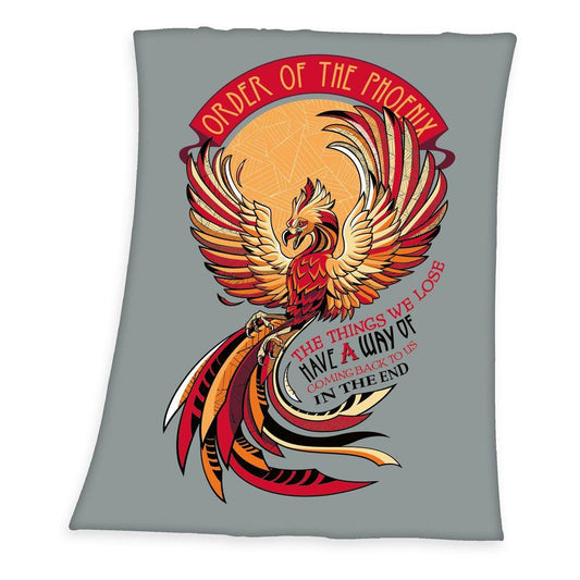 Harry Potter Fleece Filt Order Of The Phoenix 130 x 170 cm