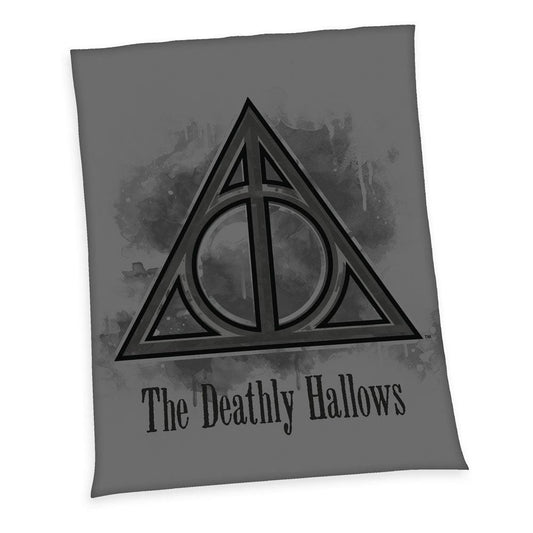 Harry Potter Fleece Filt The Deathly Hallows 150 x 200 cm