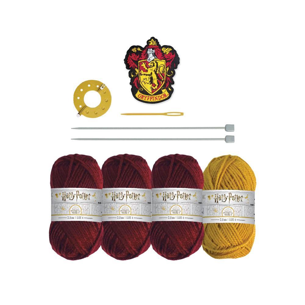 Harry Potter Knitting Kit Mössa Hat Gryffindor